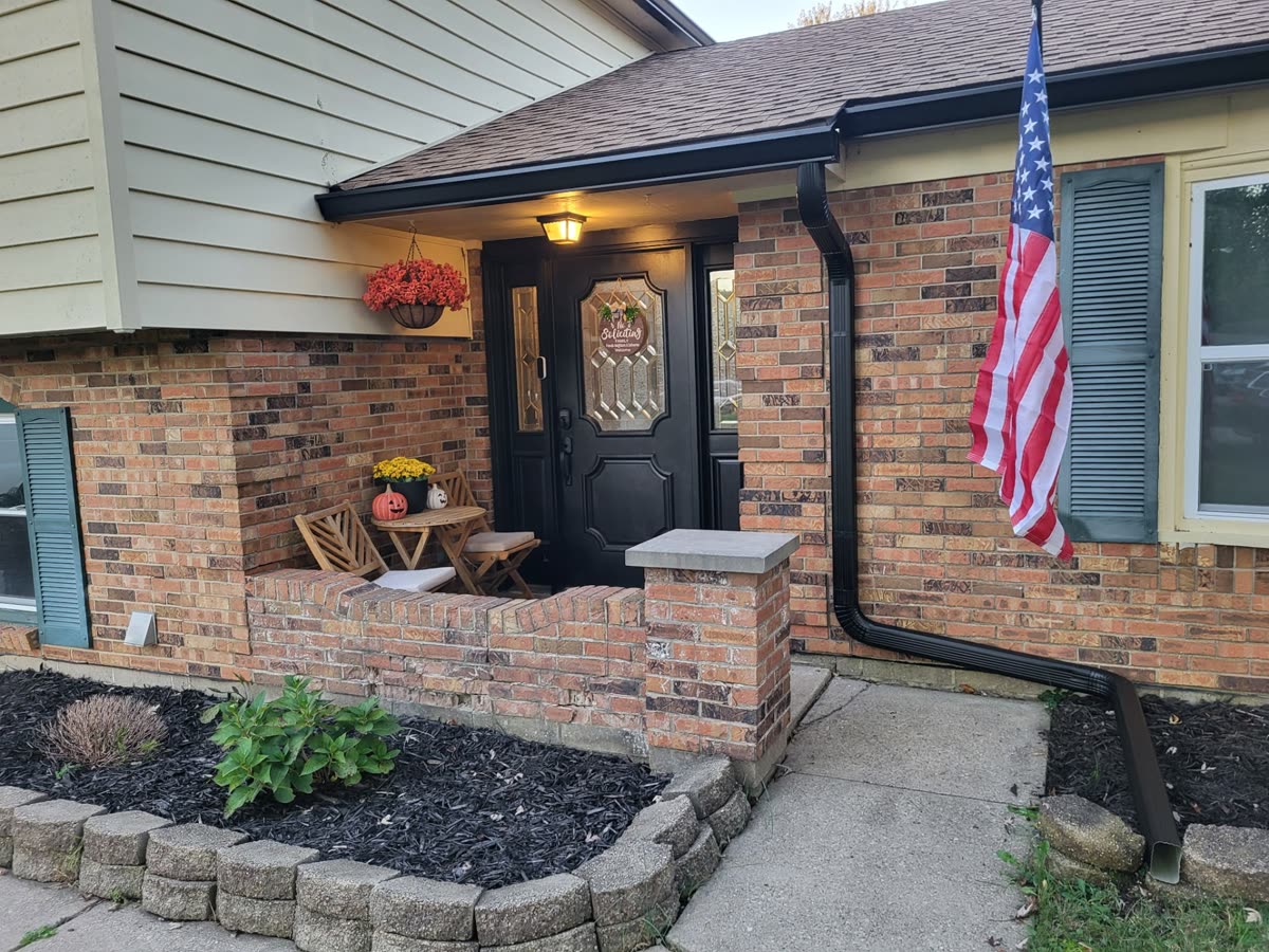 Project 1 after gutter install